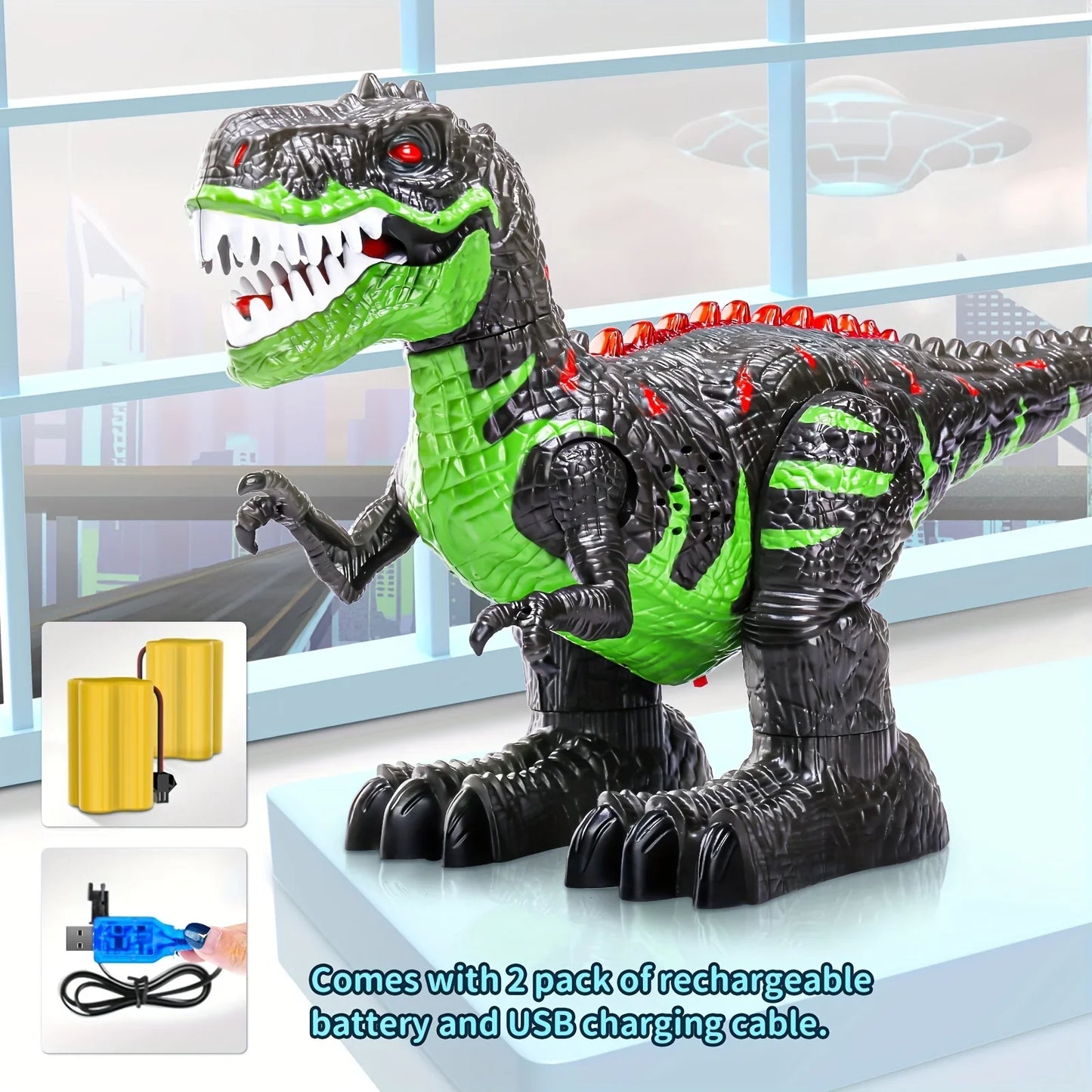 360° Rotating T Rex Remote Control Toy T Rex Dinosaur Toys