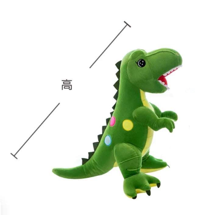 Adorable Polka Dot T Rex Plush Pillow Toy T Rex Dinosaur Toys