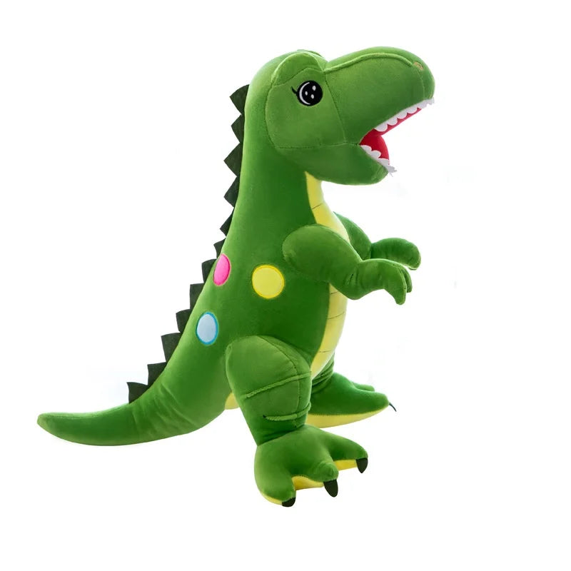 Adorable Polka Dot T Rex Plush Pillow Toy T Rex Dinosaur Toys