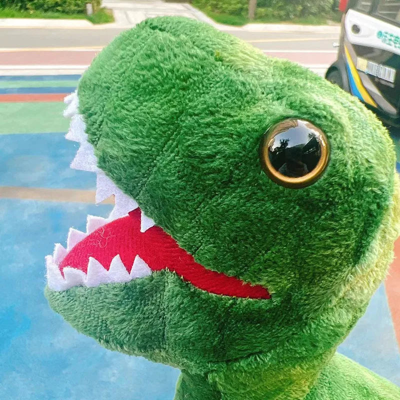 Cuddly Green T Rex Plush Toy T Rex Dinosaur Toys