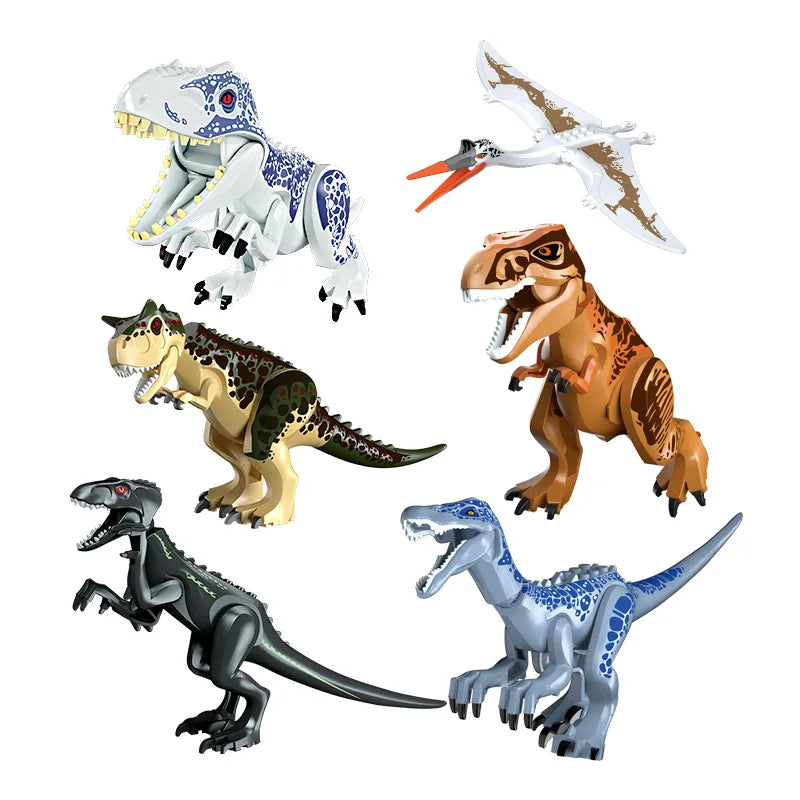 Jurassic Park Overlord T Rex Large Building Block Toys T Rex Dinosaur Toys