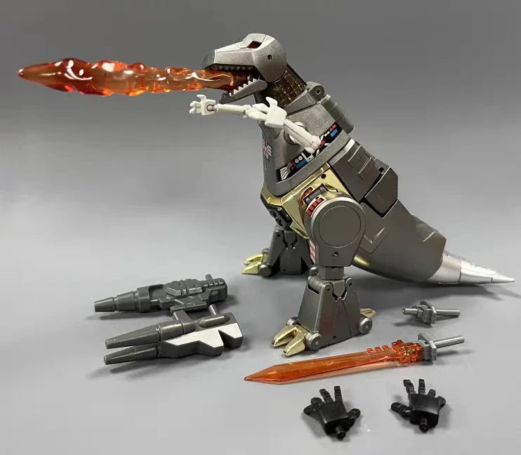 Metal Chrome Tyrannosaurus Rex Animation Robot Toy T Rex Dinosaur Toys