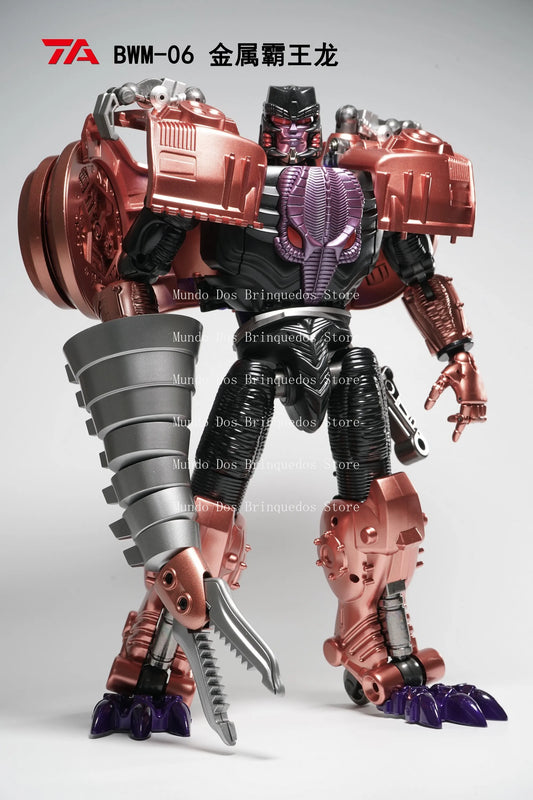 T-Rex Action Figure Metal Toy T Rex Dinosaur Toys