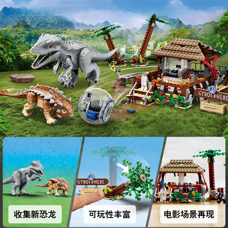 T Rex Dino Battle Building Set T Rex Dinosaur Toys