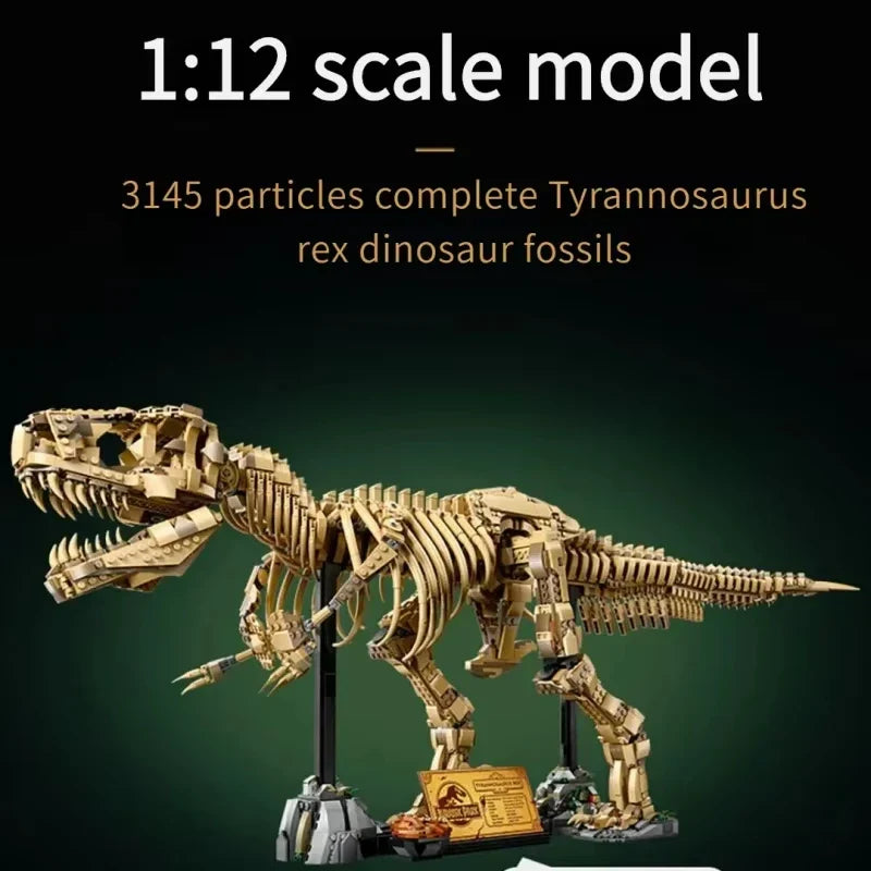 T Rex Fossil Creative Building Blocks Toy Set T Rex Dinosaur Toys