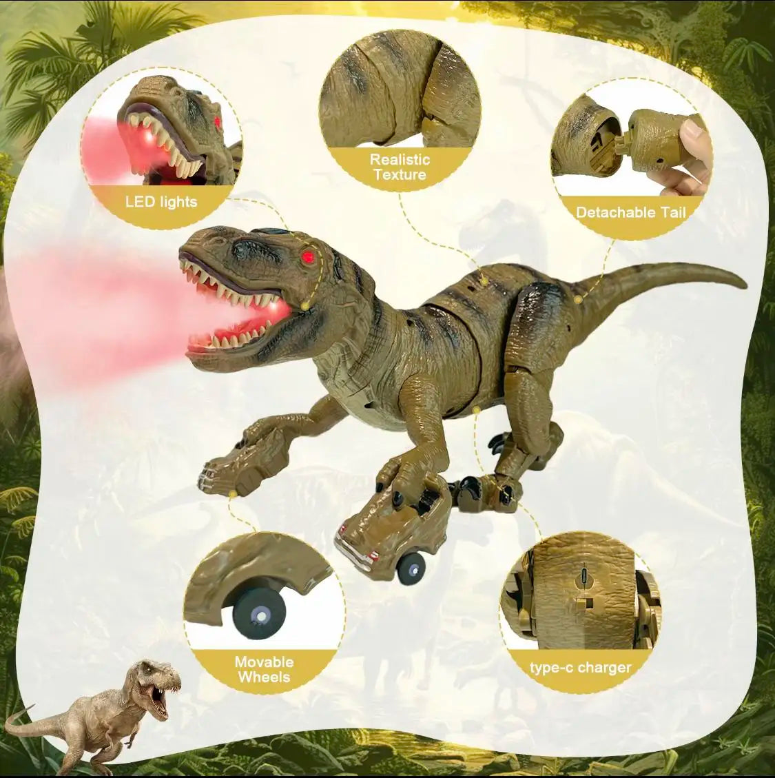 T Rex Lasor Light Remote Control Toy T Rex Dinosaur Toys