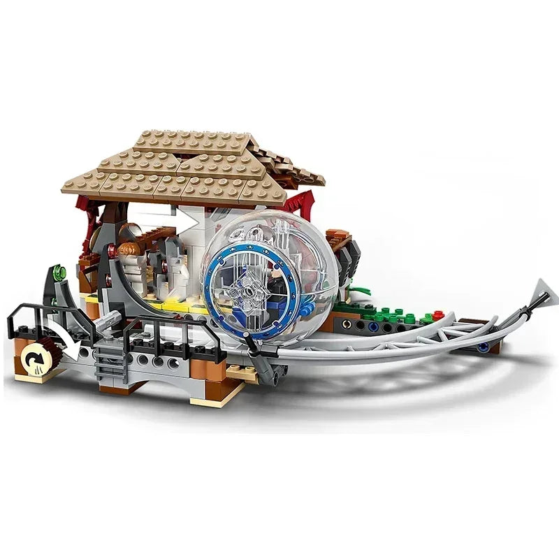 T Rex Series Park Scene Building Blocks Toy Set T Rex Dinosaur Toys