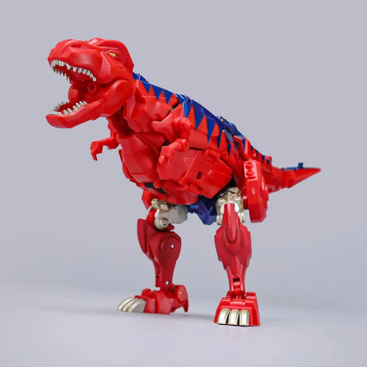 T Rex Transformation Red Robot Toy T Rex Dinosaur Toys