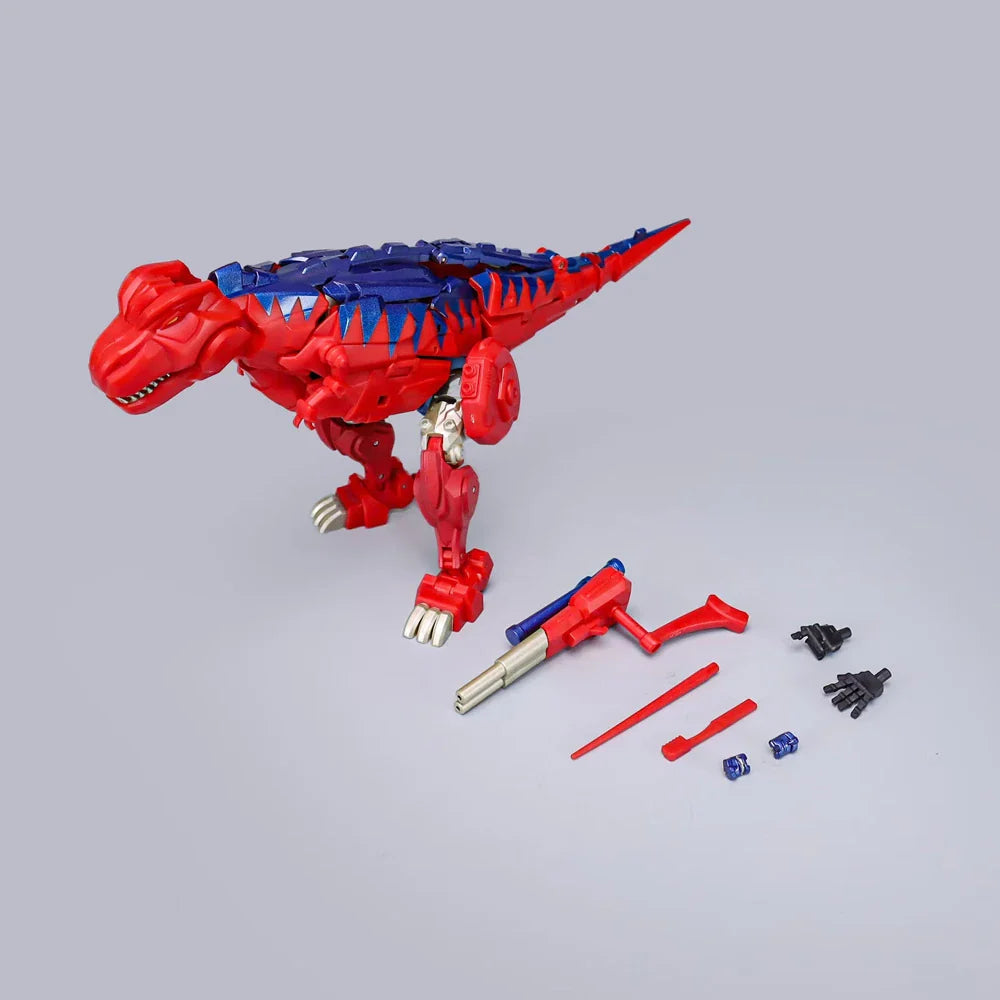 T Rex Transformation Red Robot Toy T Rex Dinosaur Toys