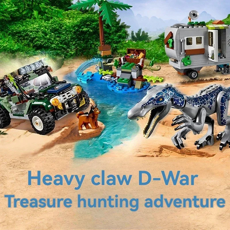 T Rex Treasure Hunt Building Blocks Model For Kids T Rex Dinosaur Toys