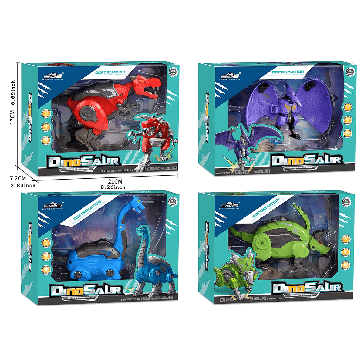 Transformed Mechanical T Rex Robot Toy T Rex Dinosaur Toys