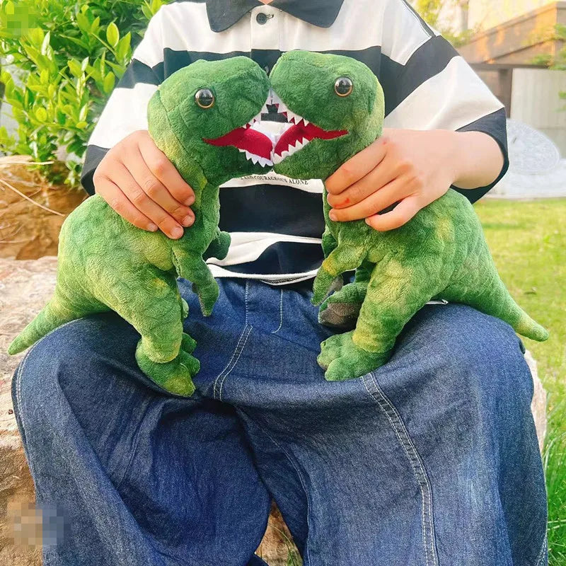 Cuddly Green T Rex Plush Toy T Rex Dinosaur Toys