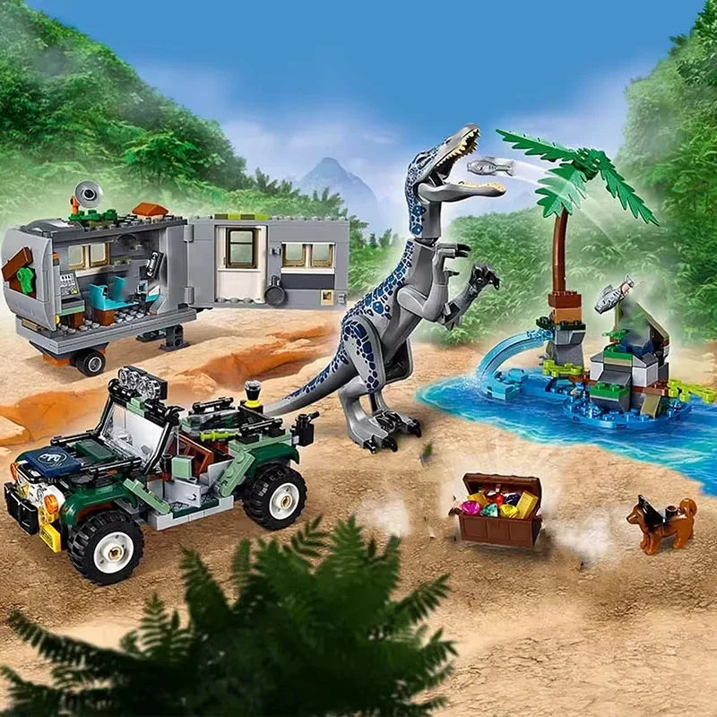T Rex Treasure Hunt Building Blocks Model For Kids T Rex Dinosaur Toys