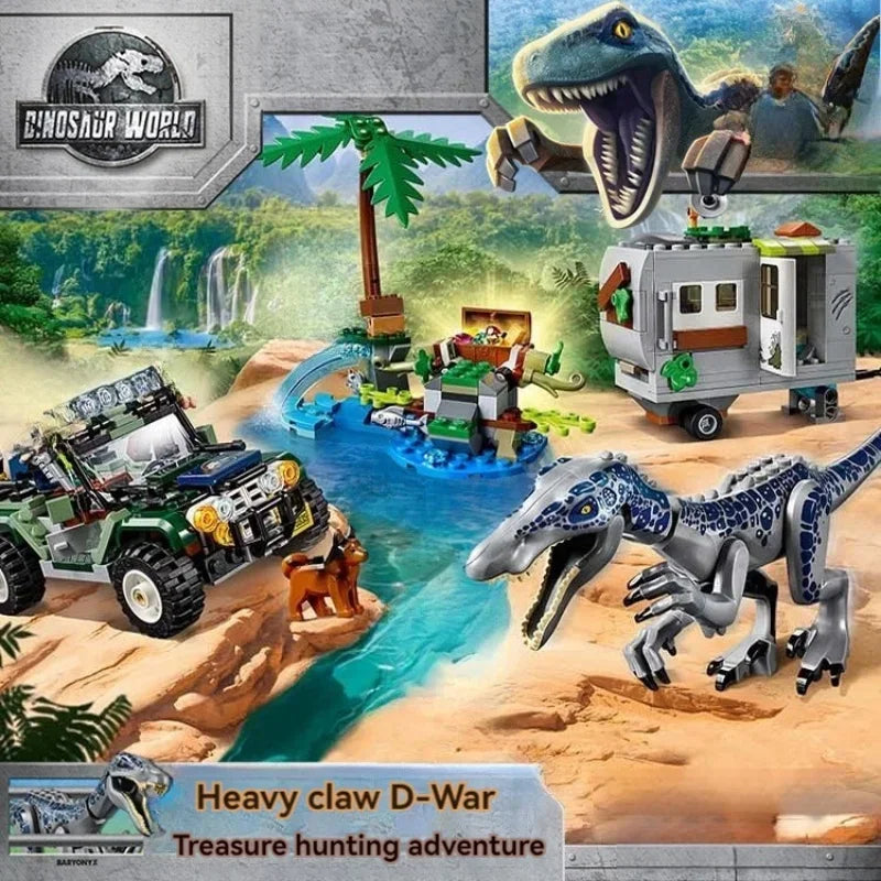 T Rex Treasure Hunt Building Blocks Model For Kids T Rex Dinosaur Toys