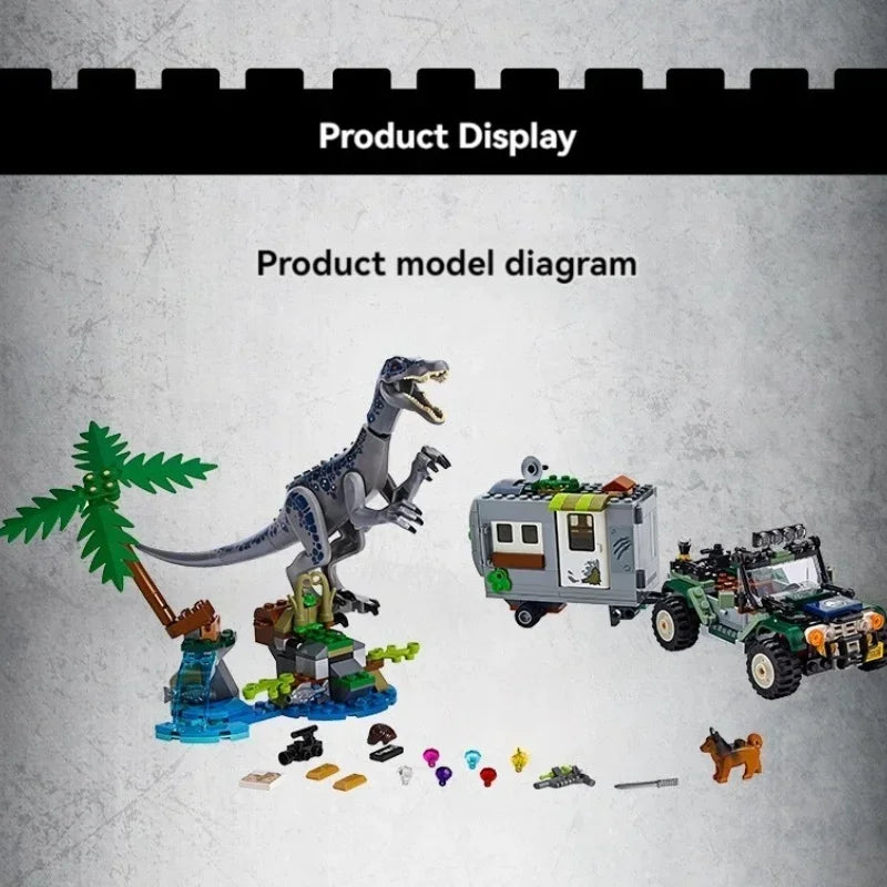 T Rex Treasure Hunt Building Blocks Model For Kids T Rex Dinosaur Toys